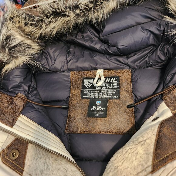 Kuhl Arktik Down Parka with Faux Fur Trim - Picture 4 of 13